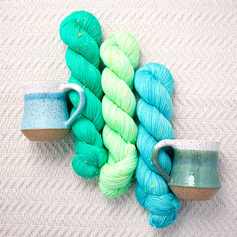 Jade Color Glaze Mug