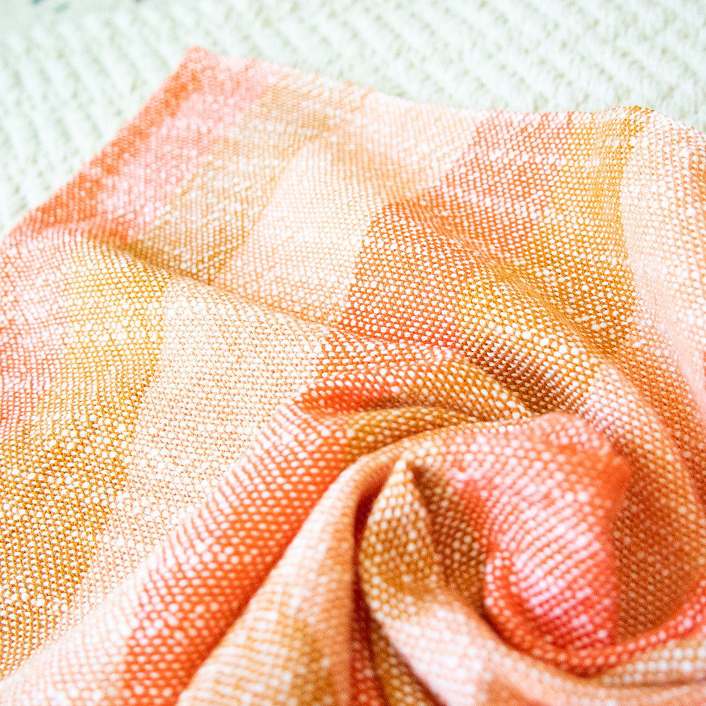 Sunwashed Towel in Coral Conch