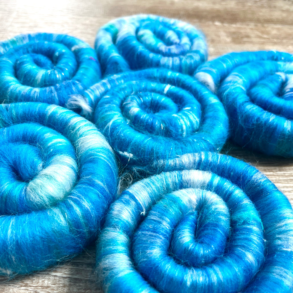 OOAK Rolags for Spinning