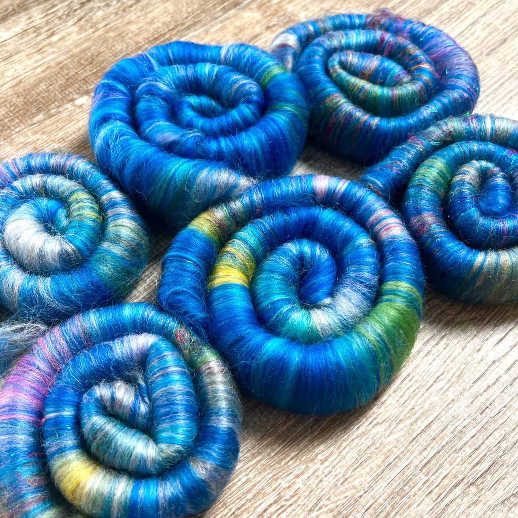 OOAK Rolags for Spinning