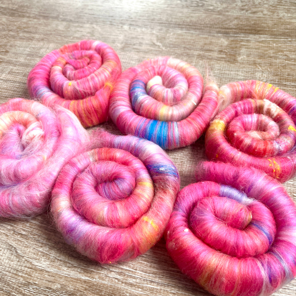 OOAK Rolags for Spinning