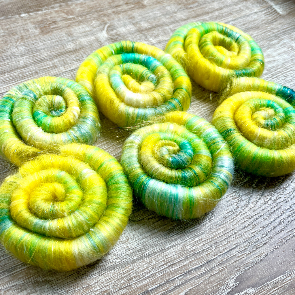 OOAK Rolags for Spinning