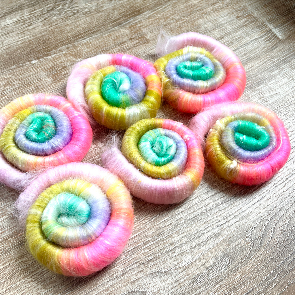 OOAK Rolags for Spinning