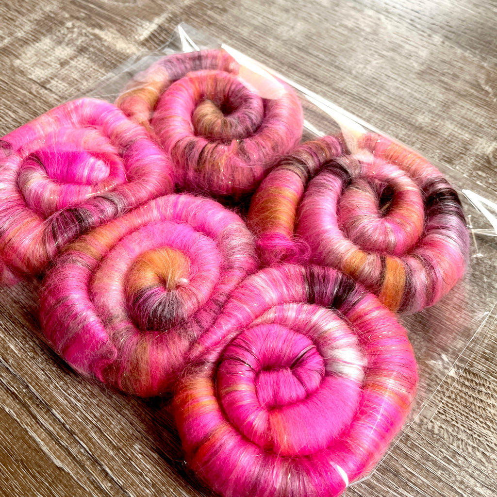 OOAK Rolags for Spinning