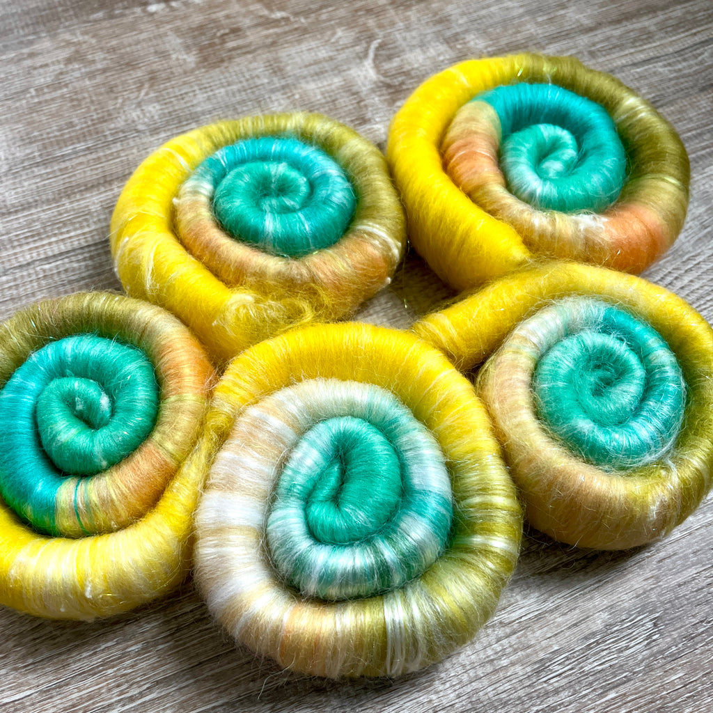 OOAK Rolags for Spinning