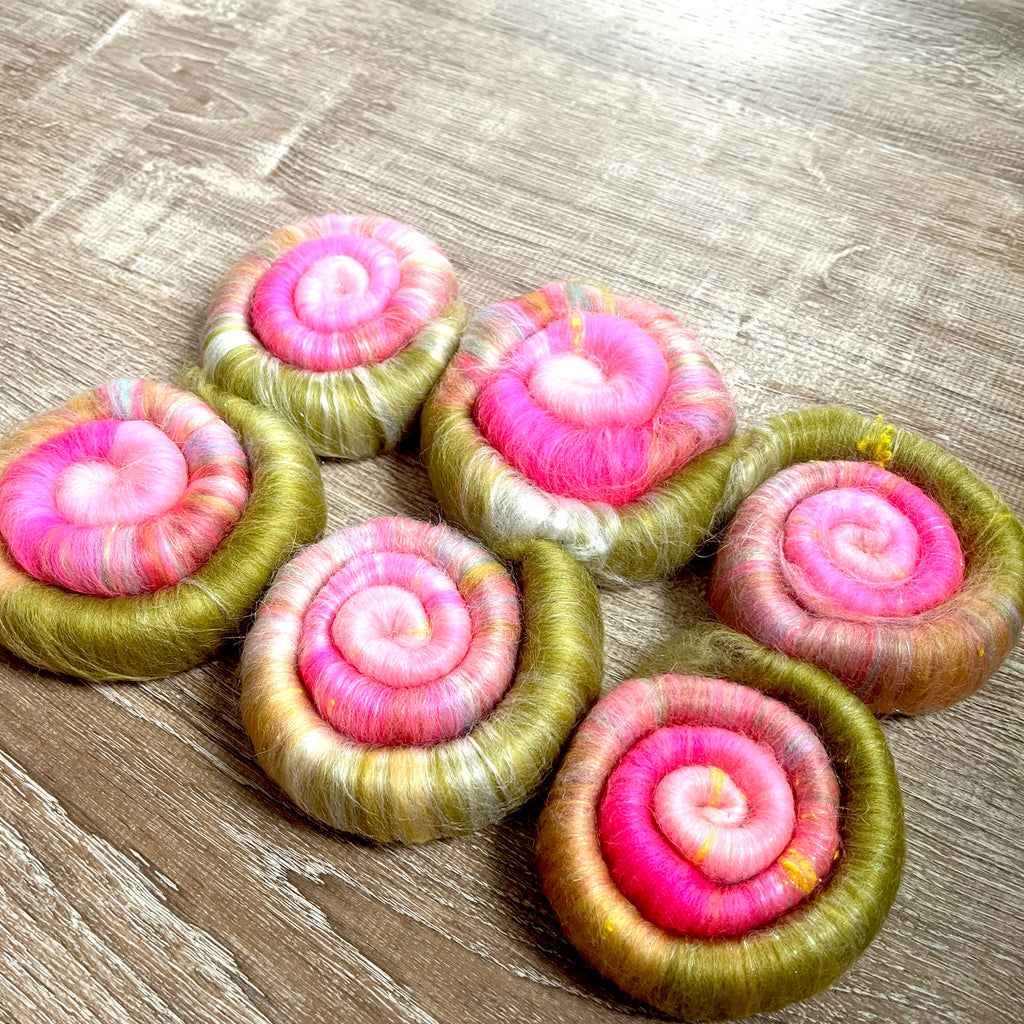 OOAK Rolags for Spinning