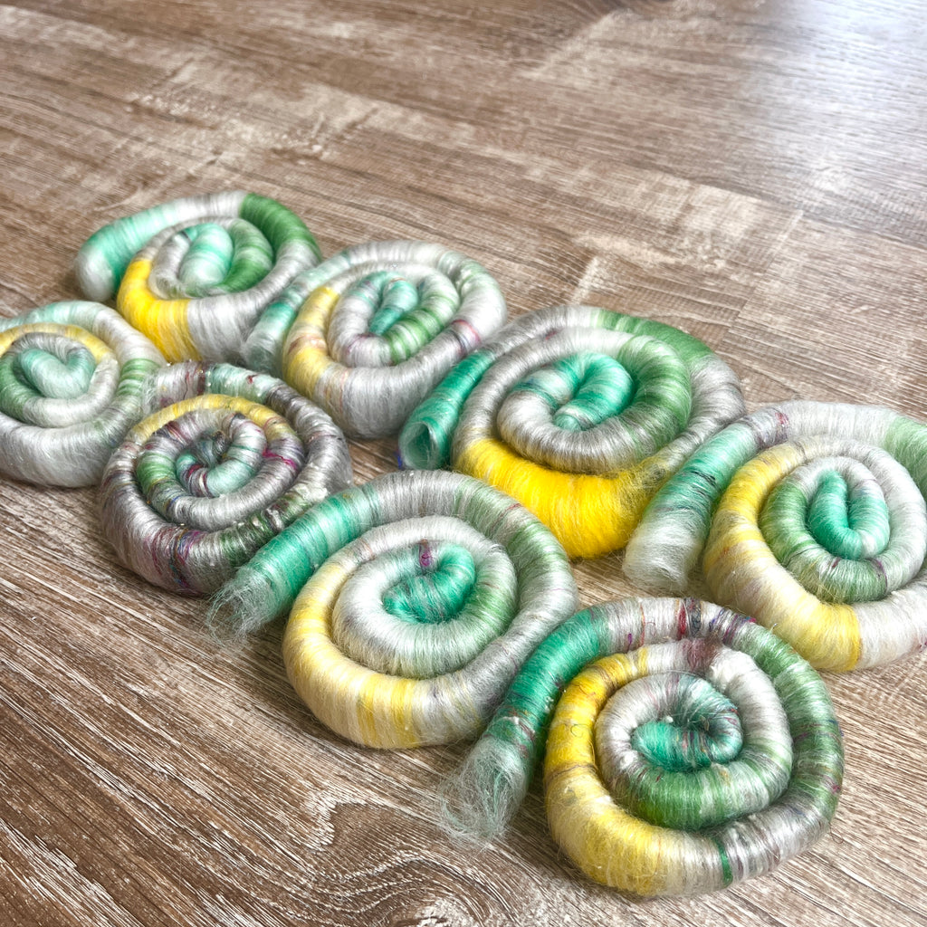 OOAK Rolags for Spinning