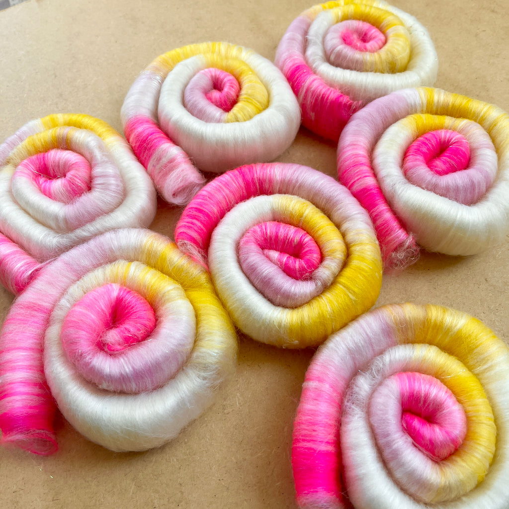 OOAK Rolags for Spinning