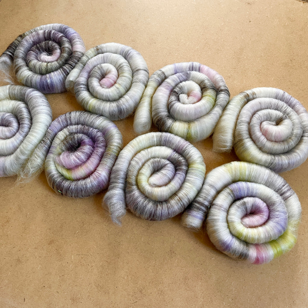 OOAK Rolags for Spinning