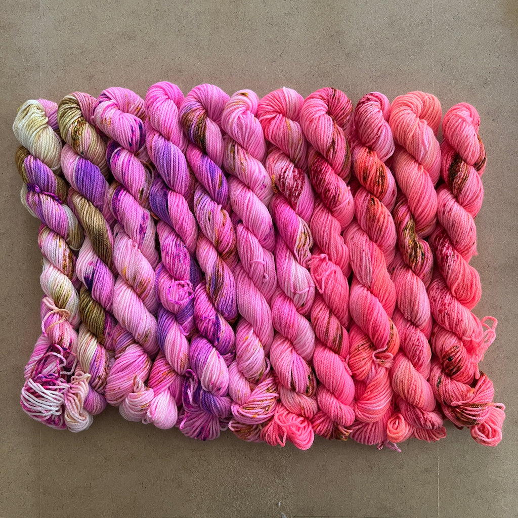 Sunshine Coast Speckled Gradient Mini Skein Set