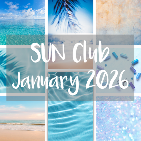 SUN - Monthly Hand Dyed Neon Yarn Club Subscription