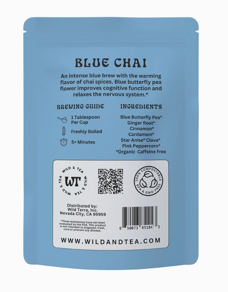 Blue Chai Herbal Tea