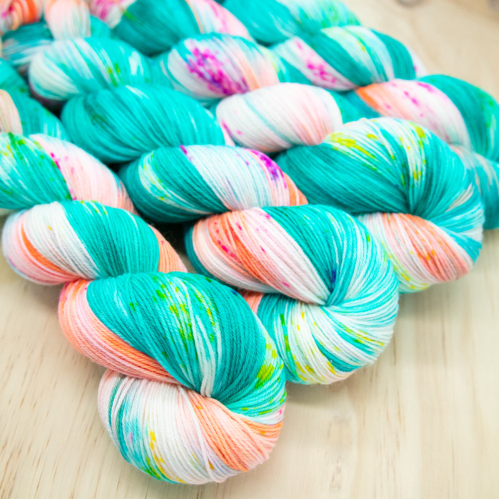 Speckled Yarn - Choose Your Own Color! Dyed to Order