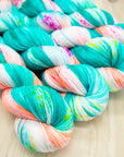 Speckled Yarn - Choose Your Own Color! Dyed to Order