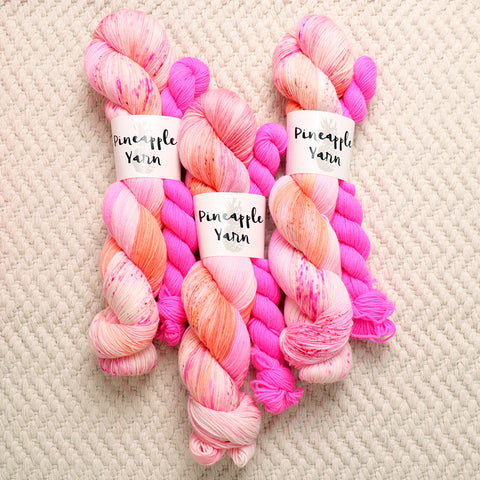 Fortunately Pink Sock Set