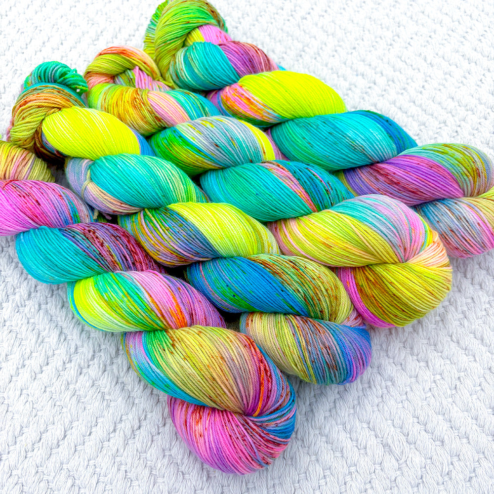 Speckled Yarn - Choose Your Own Color! Dyed to Order