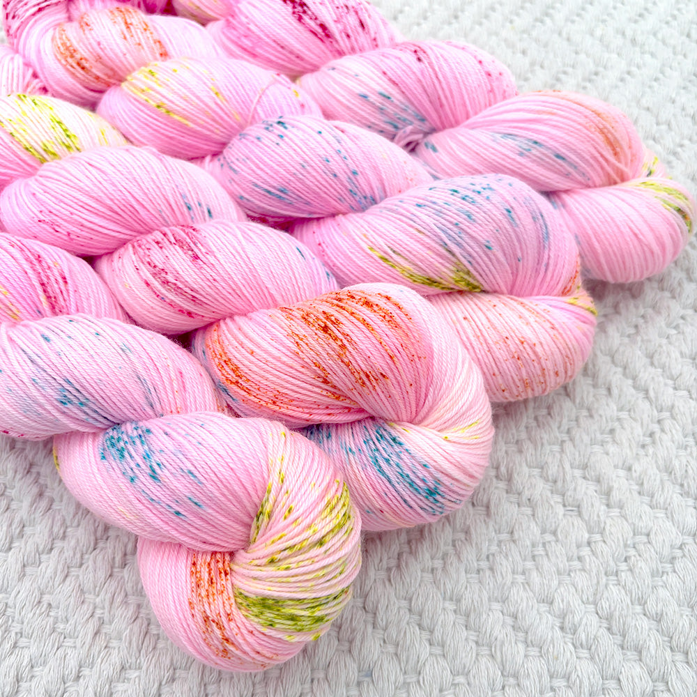 Speckled Yarn - Choose Your Own Color! Dyed to Order
