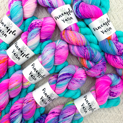 Pink Seaglass Sock Set