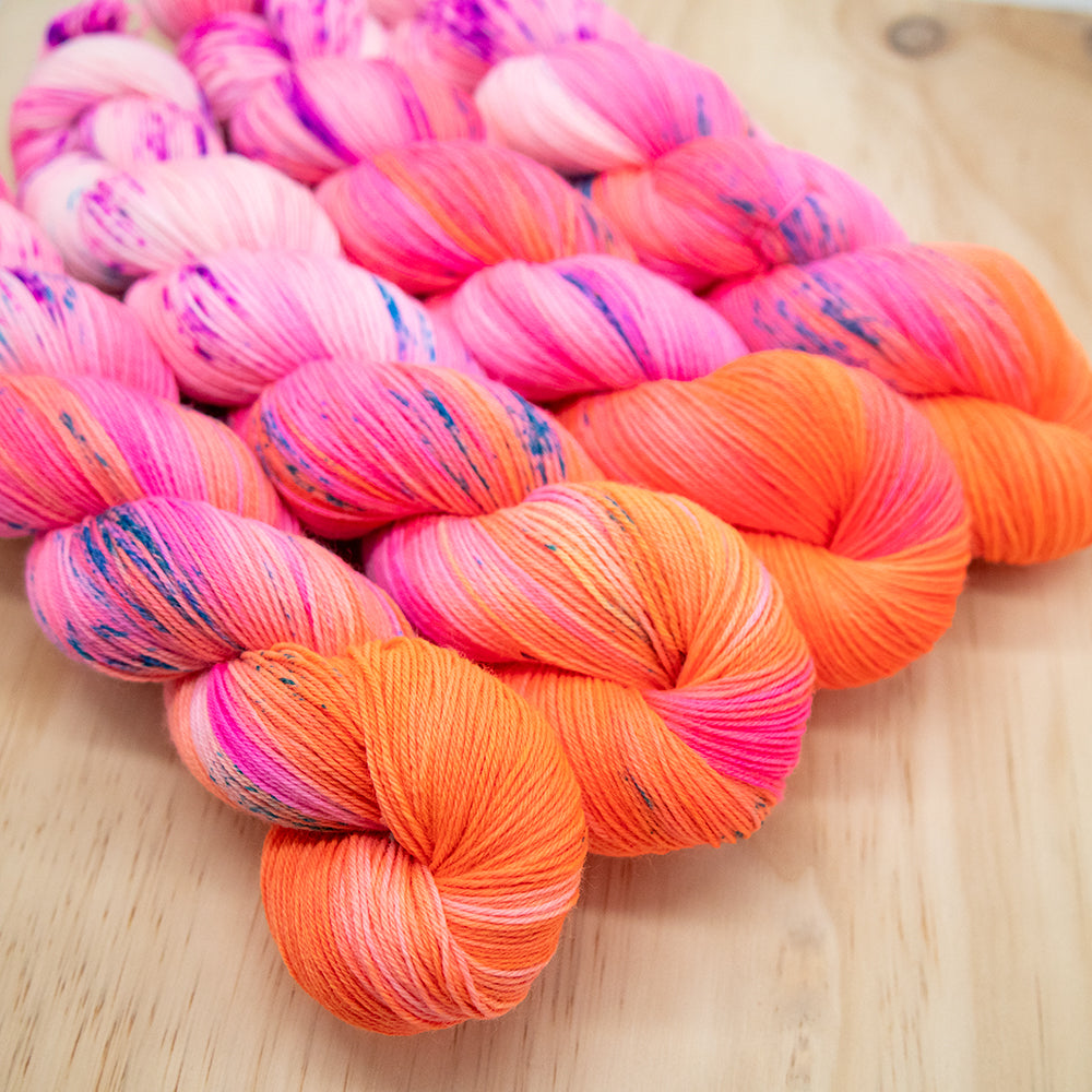 Speckled Yarn - Choose Your Own Color! Dyed to Order