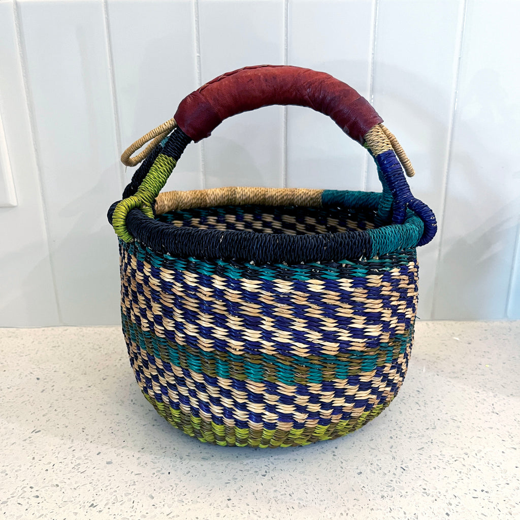 Small Project Basket with Handle