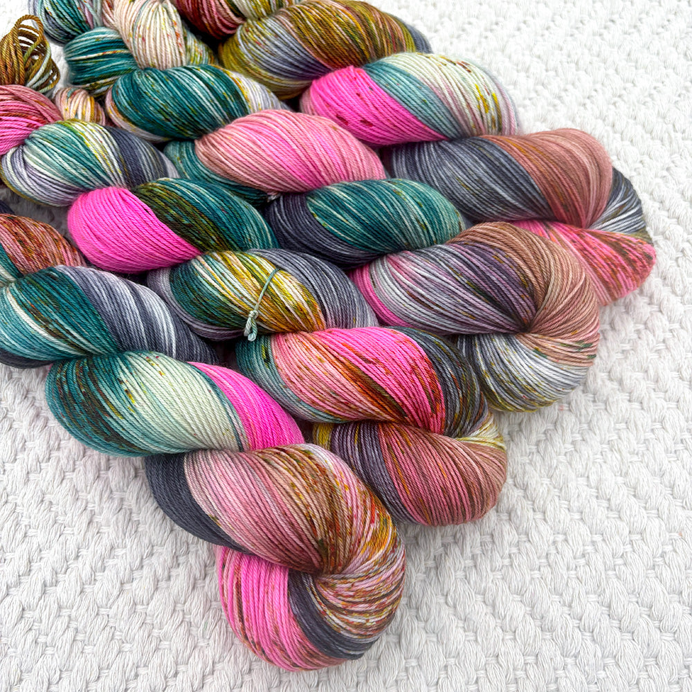 Speckled Yarn - Choose Your Own Color! Dyed to Order