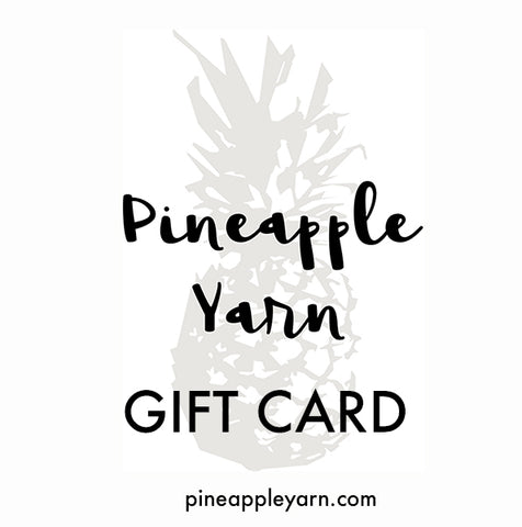 Pineapple Yarn Gift Card